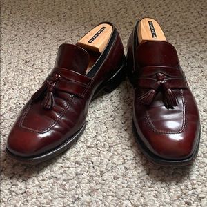 Allen Edmonds biscayne ostendo Burgundy loafer